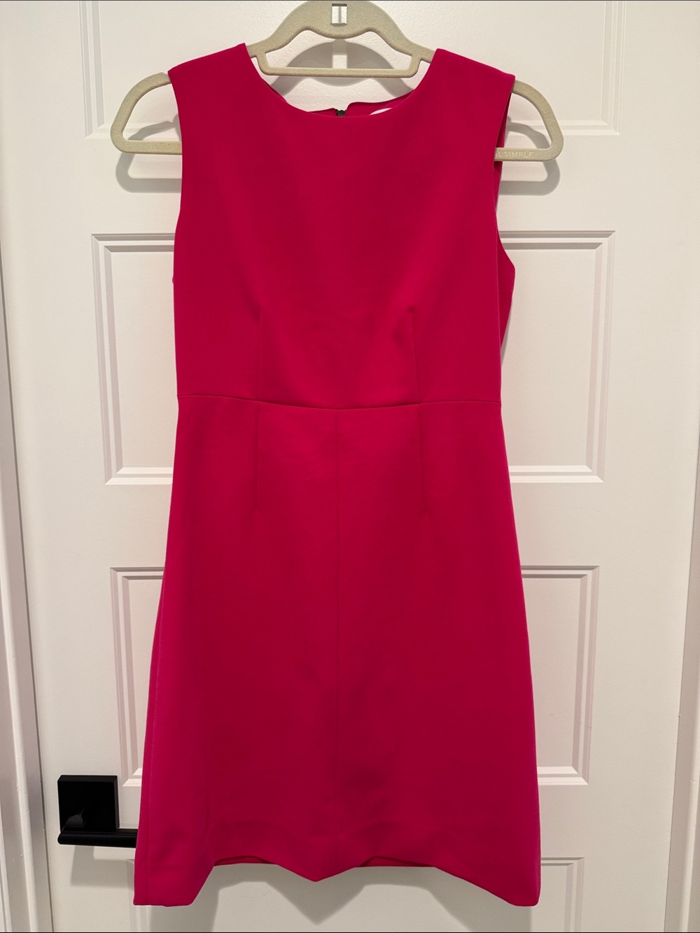 Diane Von Furstenberg Bright Punk Sleeveless Mini Dress
